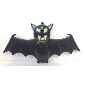 VTG Spearhead 1994 Blink Light-Up Eyes Hanging Black Bat 90s Halloween